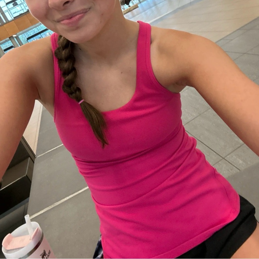 Hot Pink Lululemon tank